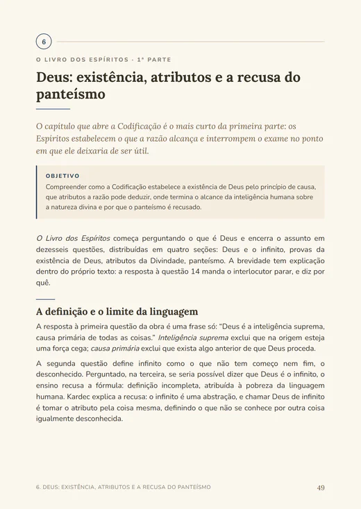 Abertura de capítulo com objetivo de estudo