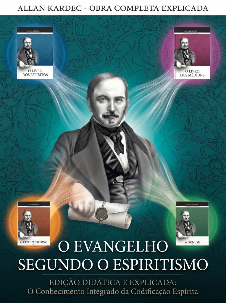 Capa de O Evangelho Segundo o Espiritismo