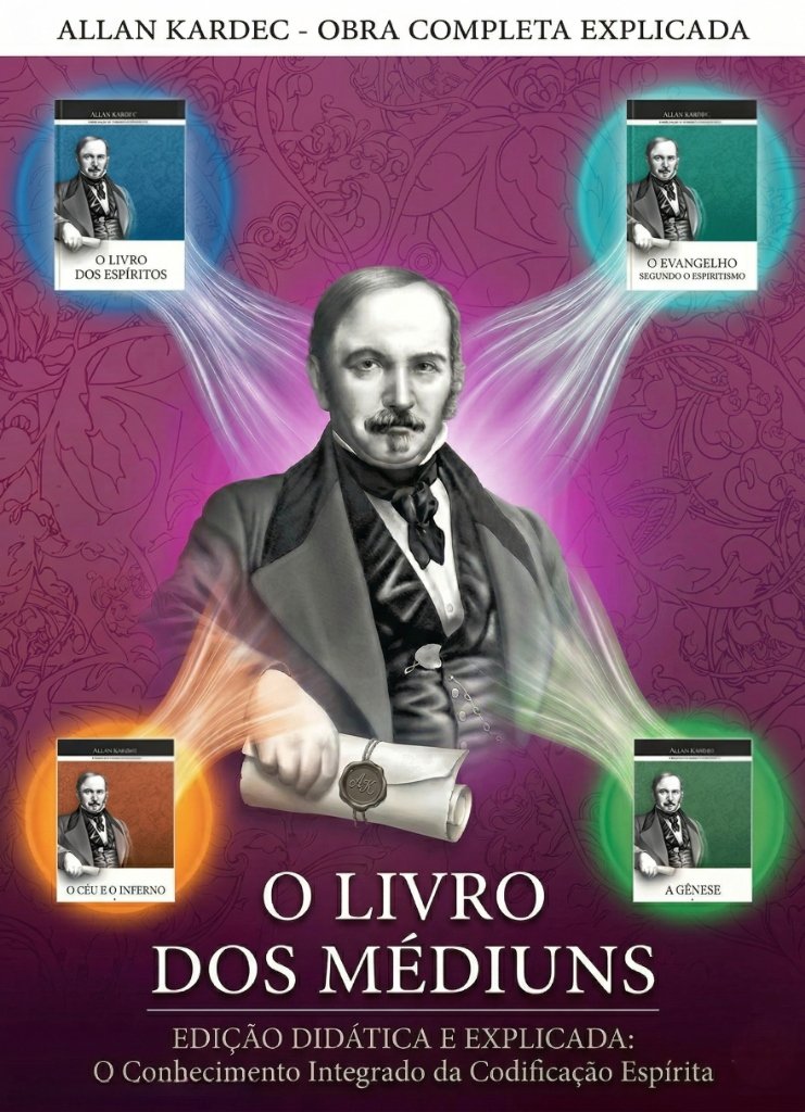 Capa de O Livro dos Médiuns Explicado